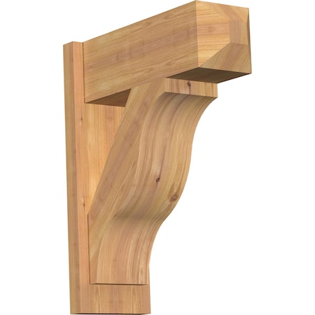 Ekena Millwork Funston Smooth Craftsman Outlooker, Western Red Cedar, 7 1/2"W x 20"D x 24"H OUT08X20X24FST04SWR